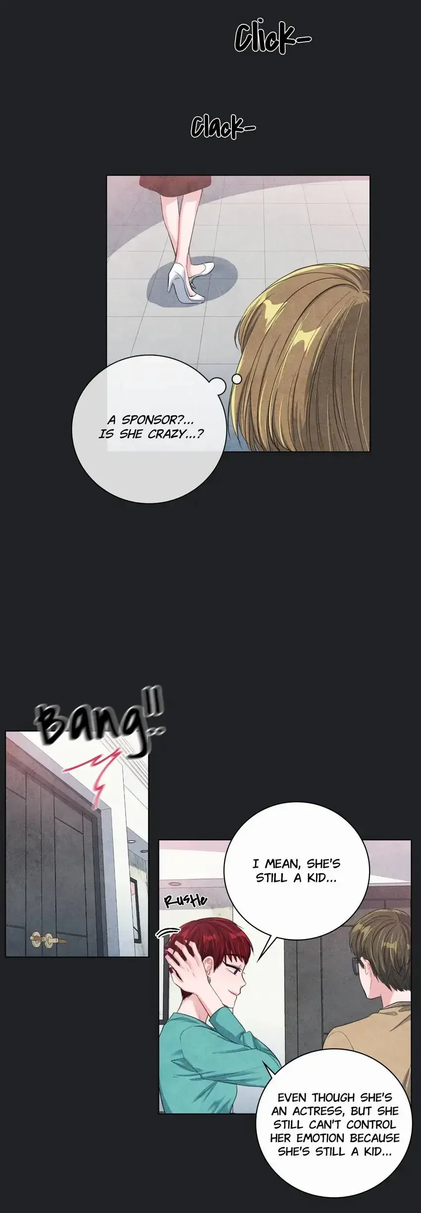 Backstage Kiss Scene Chapter 30 page 33