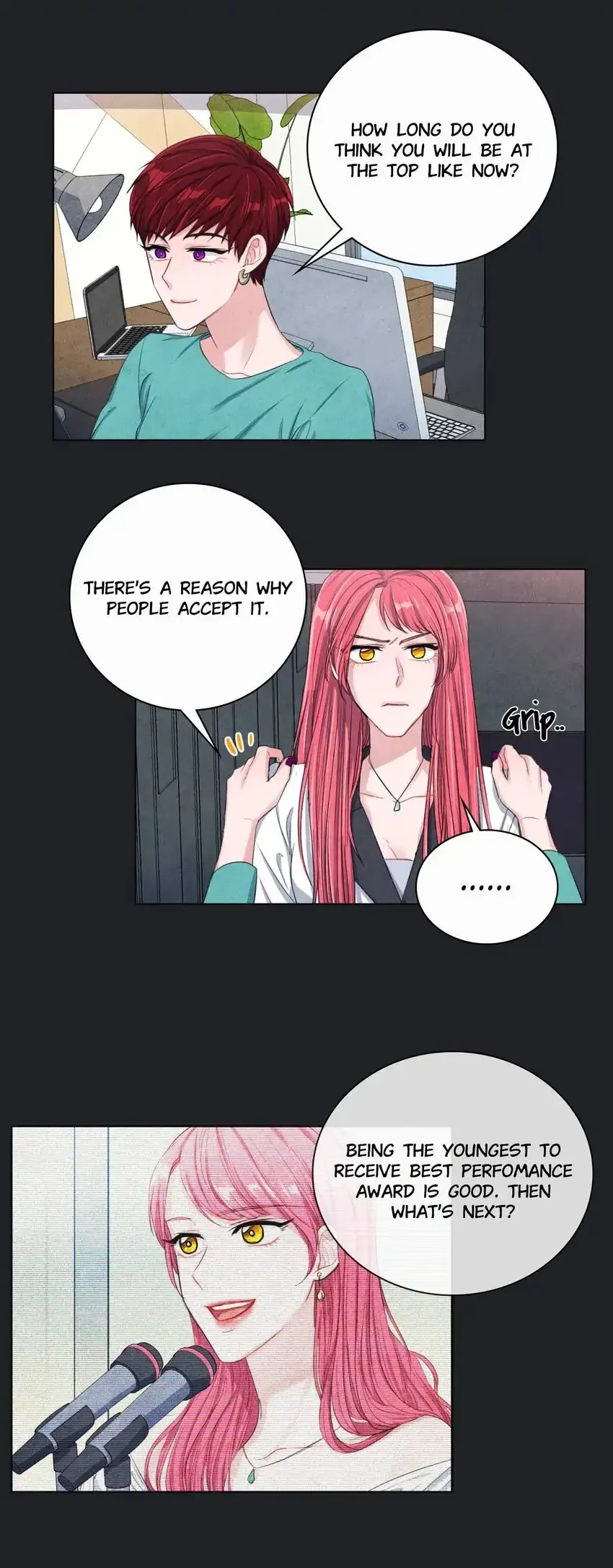 Backstage Kiss Scene Chapter 30 page 28