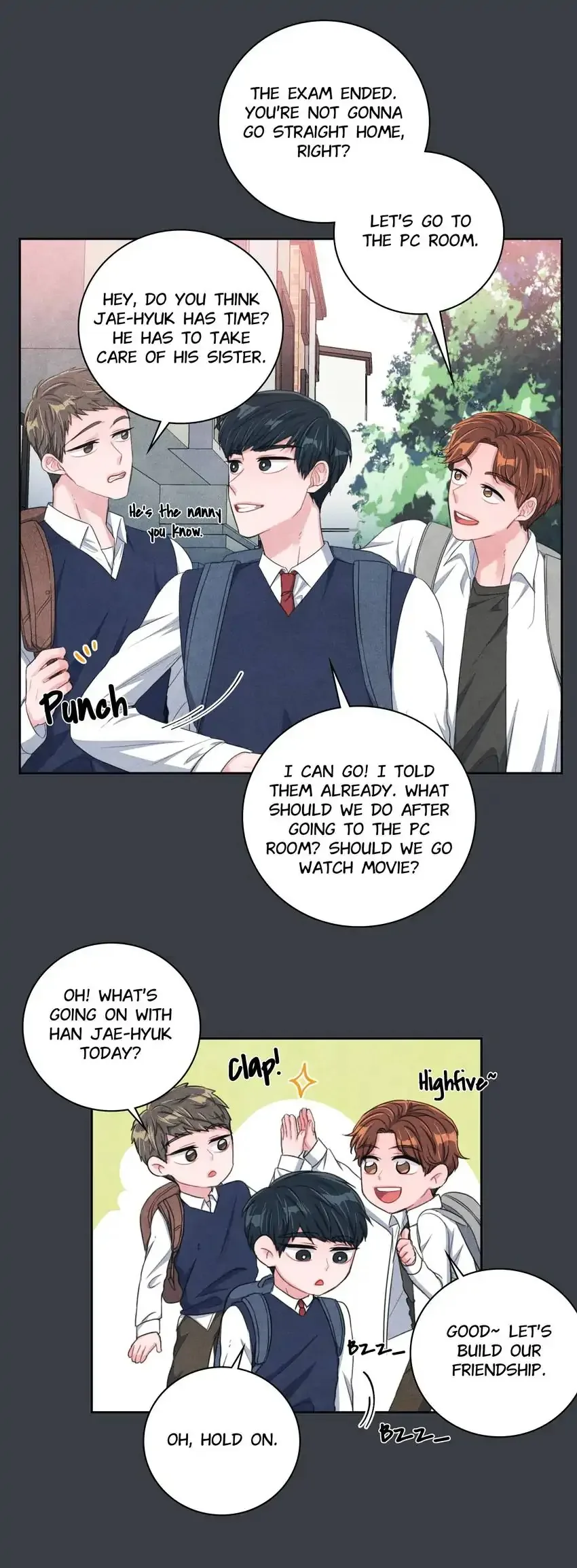 Backstage Kiss Scene Chapter 31 page 10