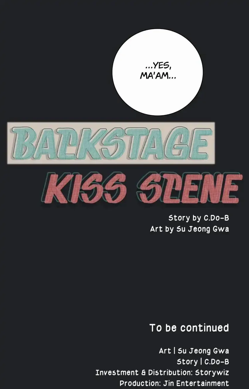 Backstage Kiss Scene Chapter 30 page 39