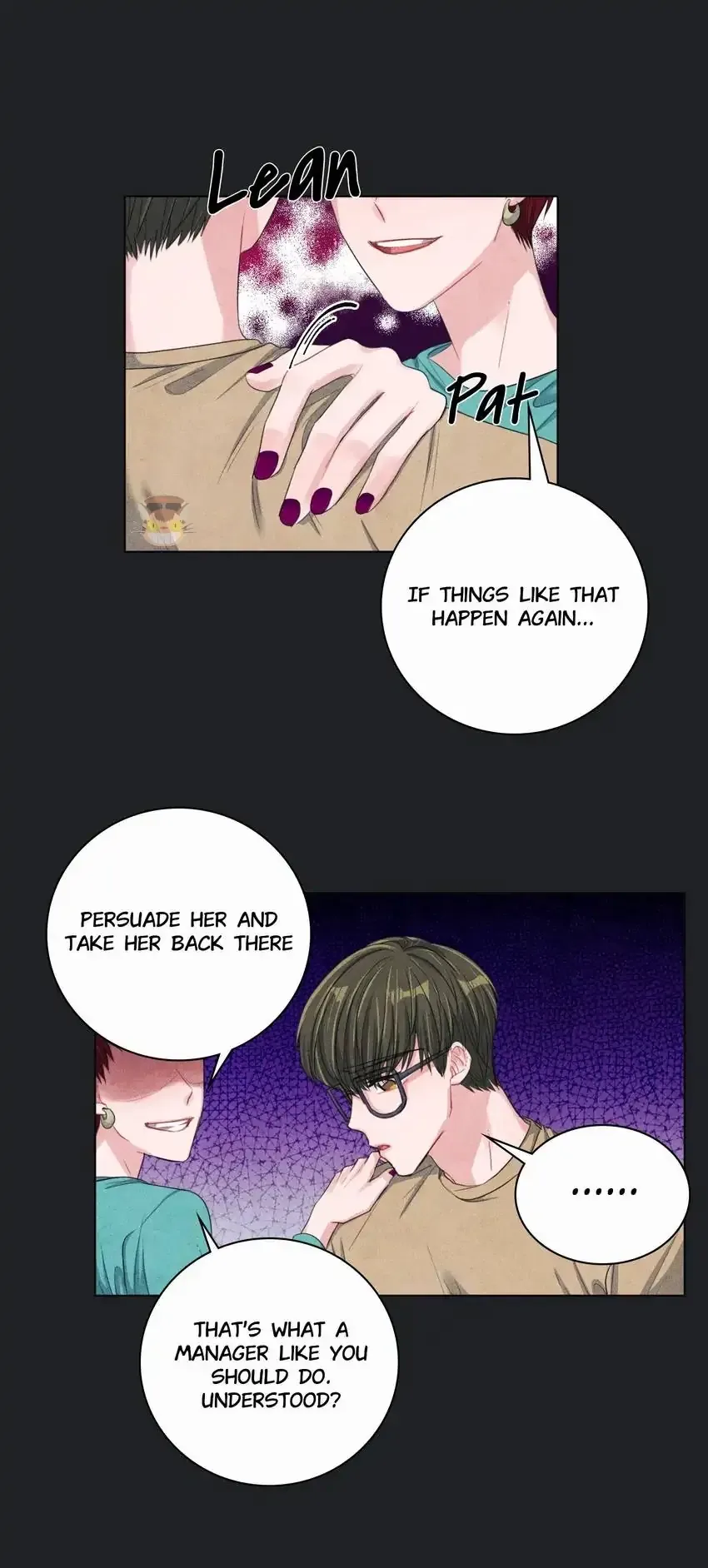 Backstage Kiss Scene Chapter 30 page 38