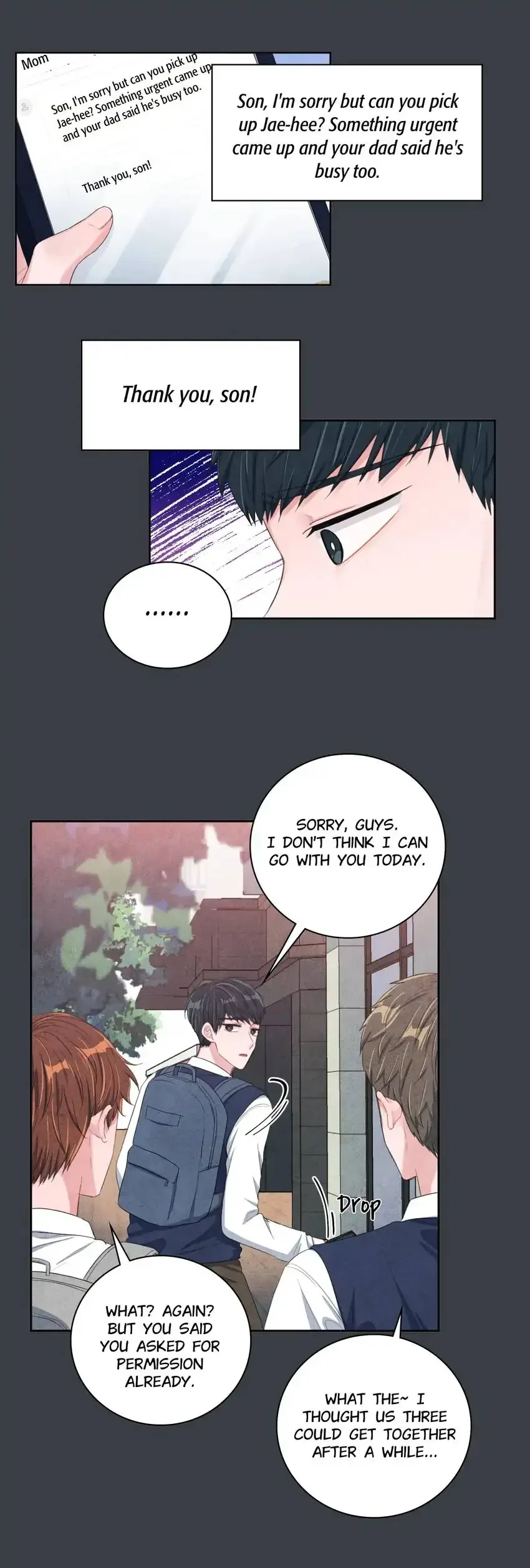 Backstage Kiss Scene Chapter 31 page 11