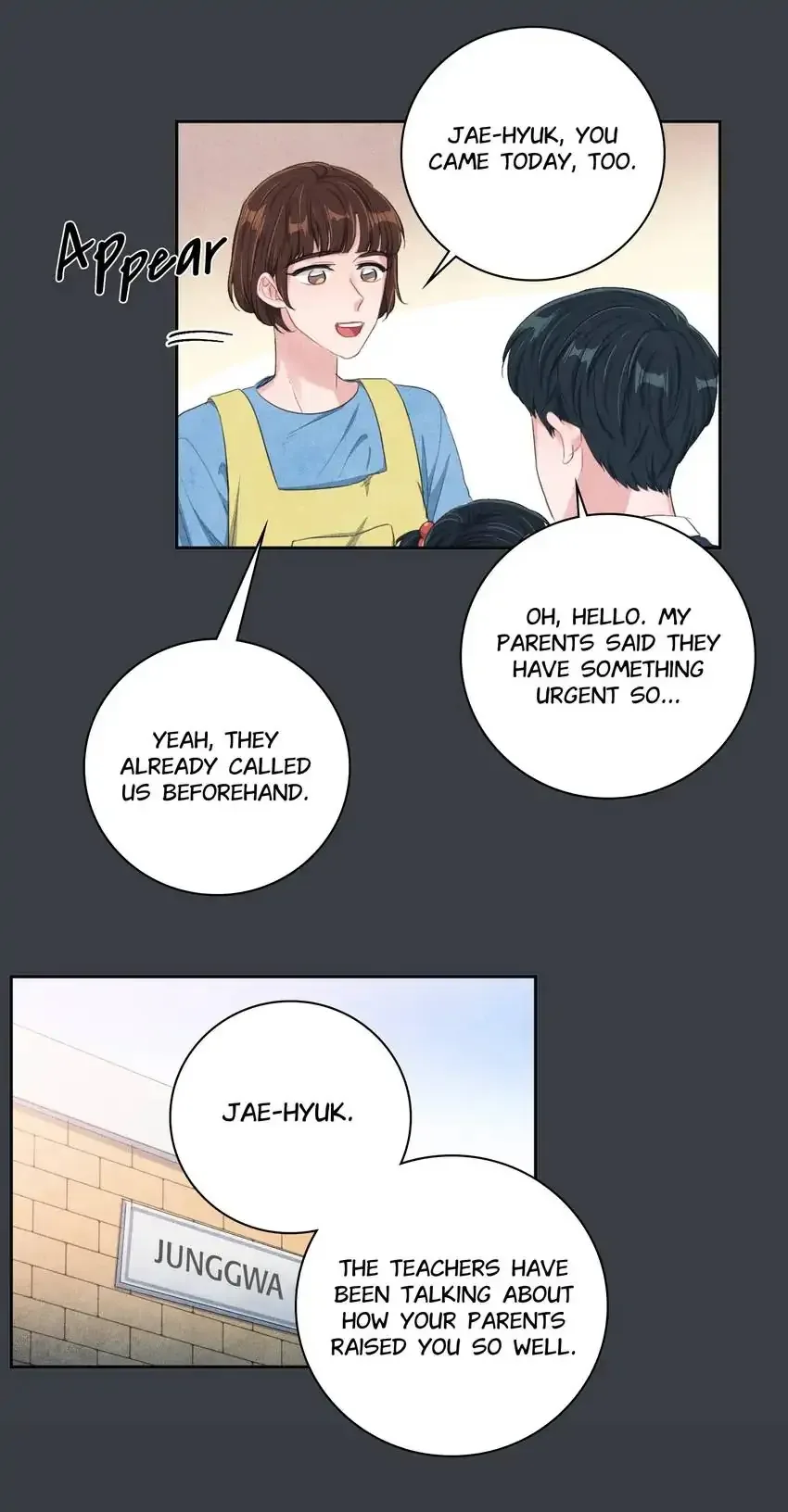 Backstage Kiss Scene Chapter 31 page 14