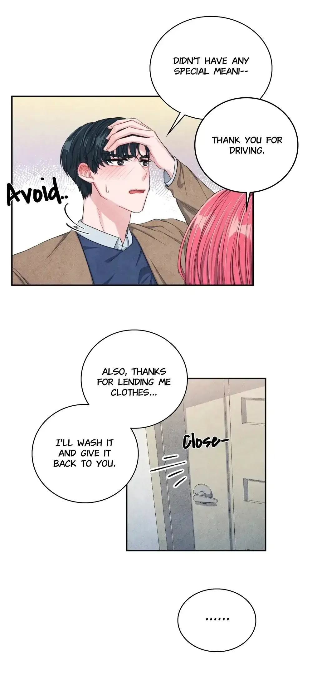 Backstage Kiss Scene Chapter 12 page 5