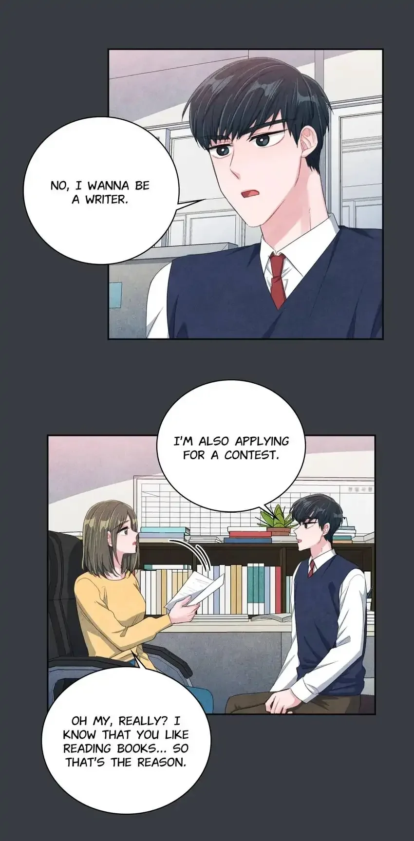 Backstage Kiss Scene Chapter 31 page 22