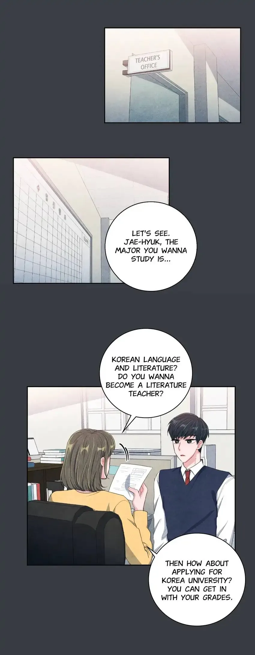 Backstage Kiss Scene Chapter 31 page 21