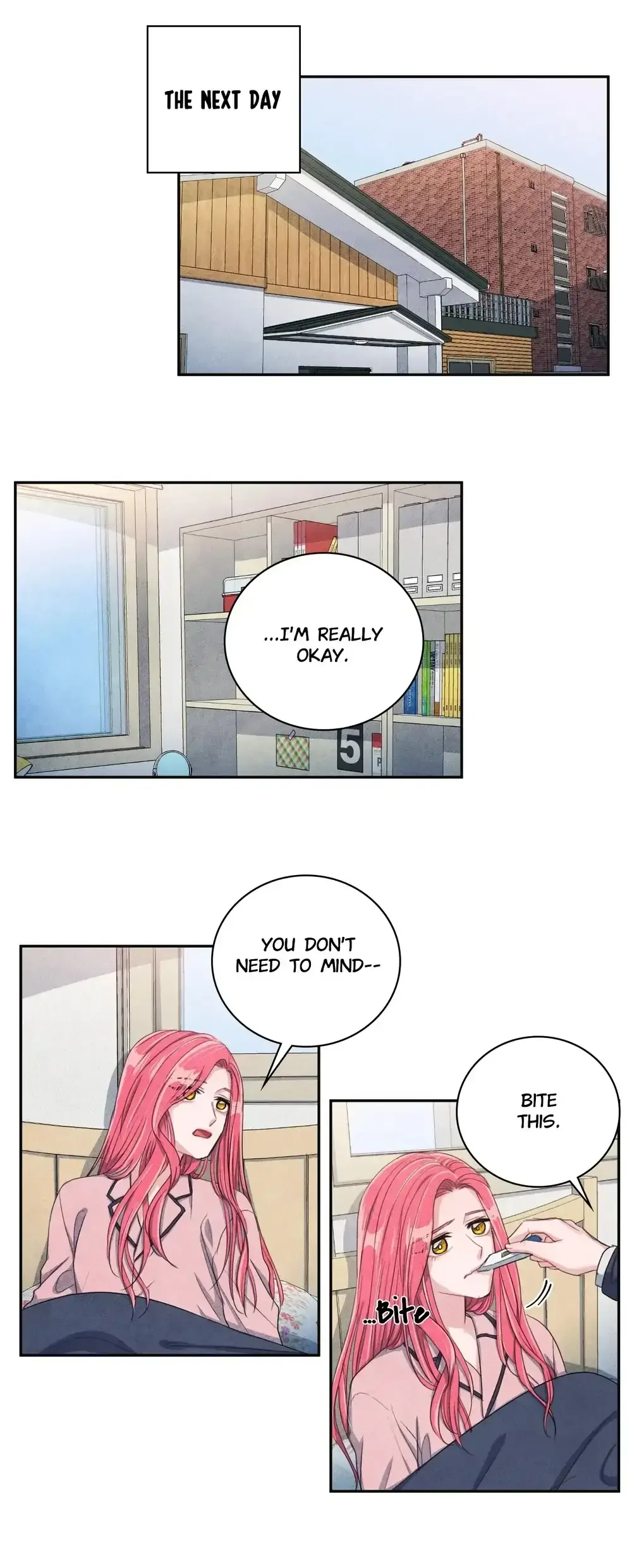 Backstage Kiss Scene Chapter 12 page 10