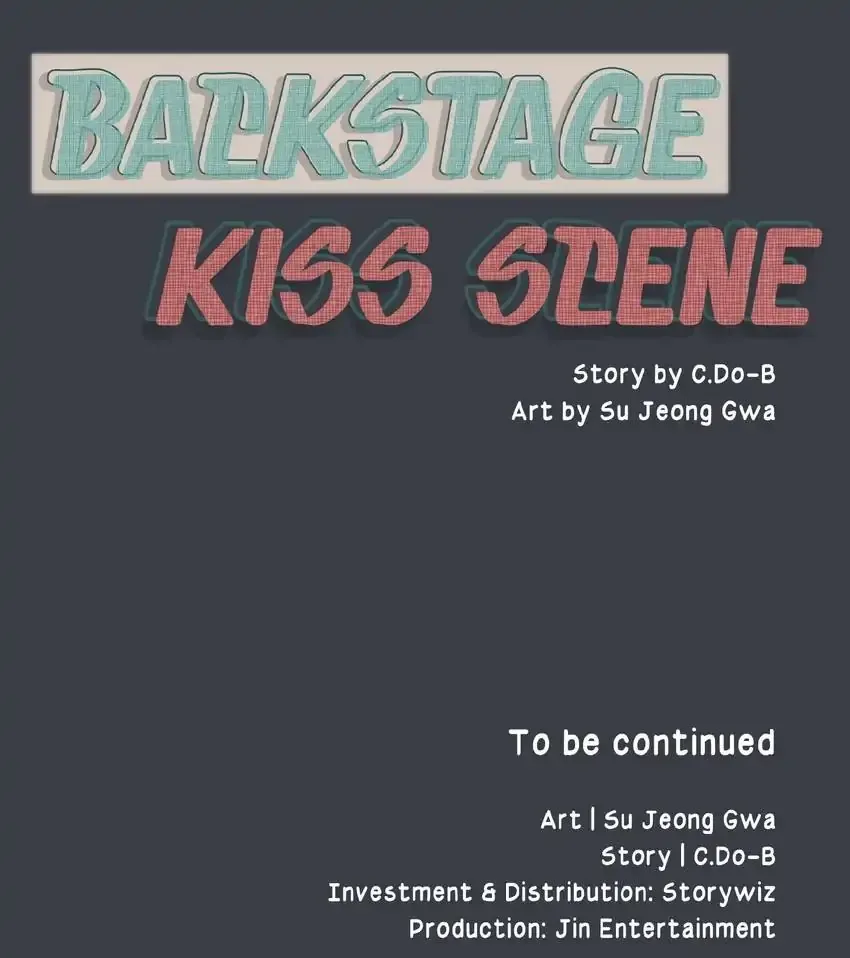 Backstage Kiss Scene Chapter 31 page 33