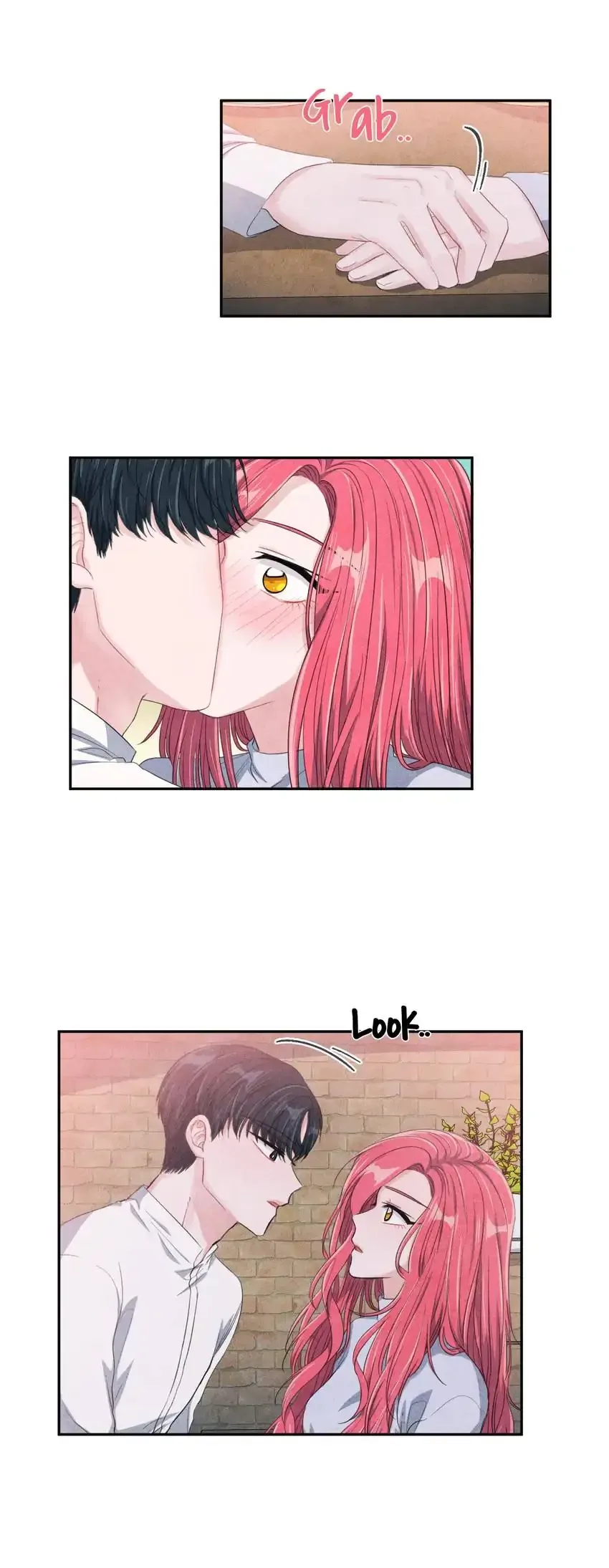 Backstage Kiss Scene Chapter 33 page 3