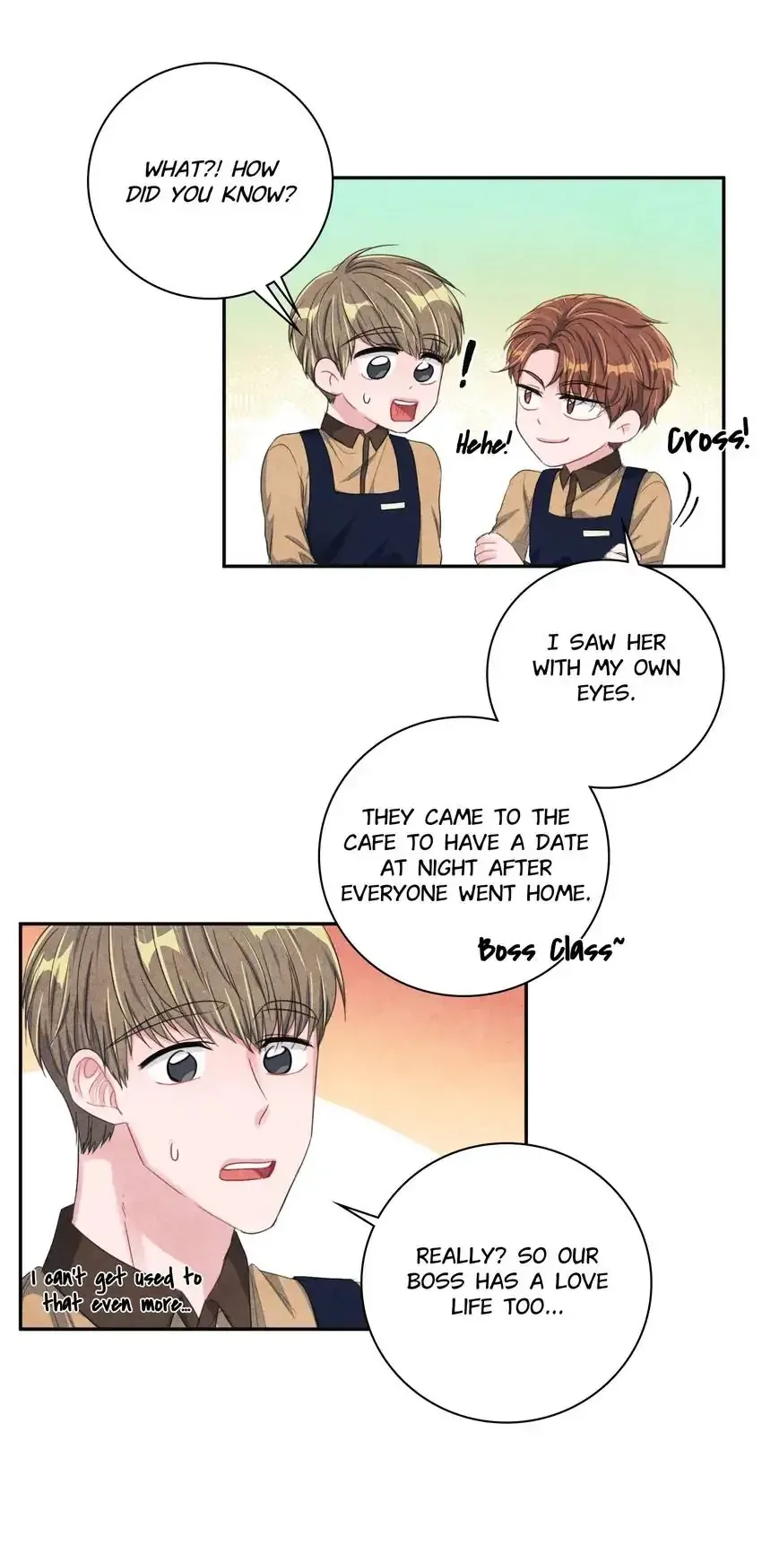 Backstage Kiss Scene Chapter 33 page 13
