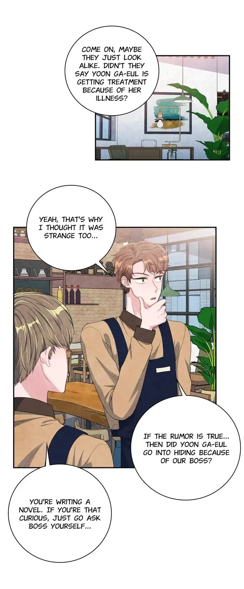 Backstage Kiss Scene Chapter 33 page 17
