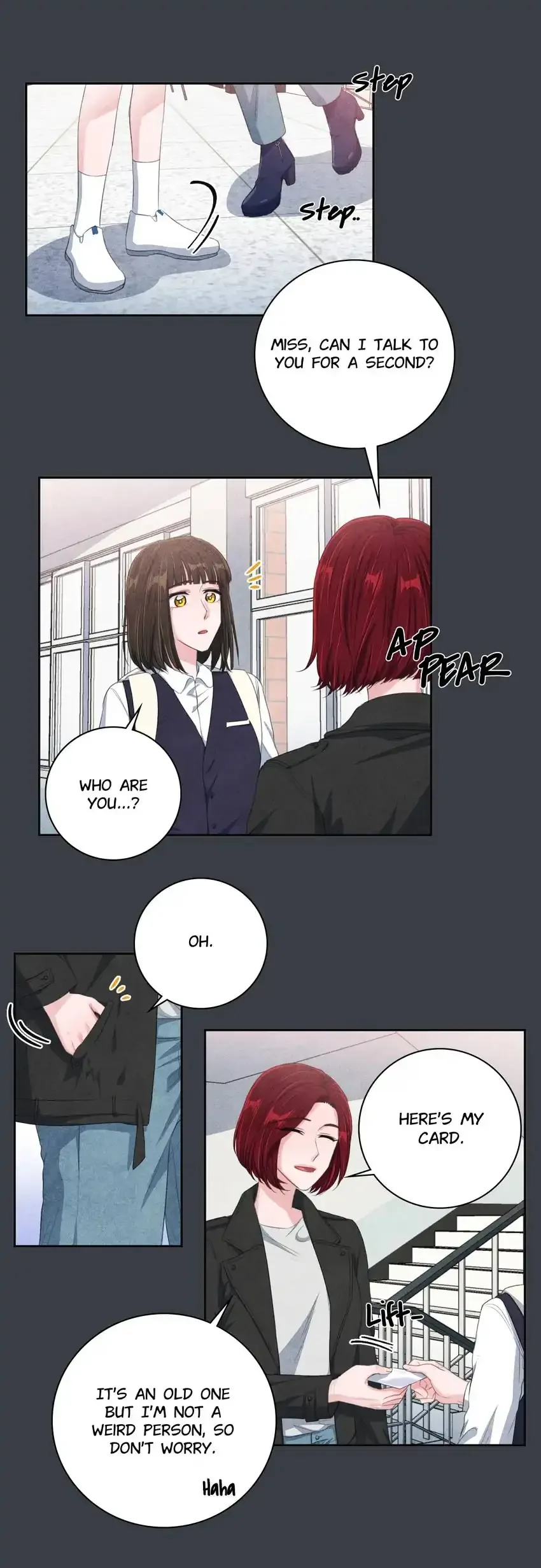 Backstage Kiss Scene Chapter 32 page 3