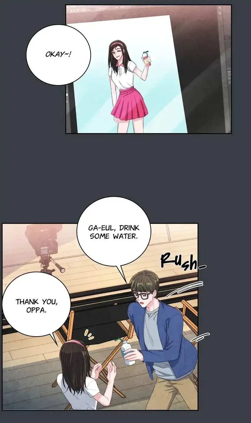Backstage Kiss Scene Chapter 32 page 8