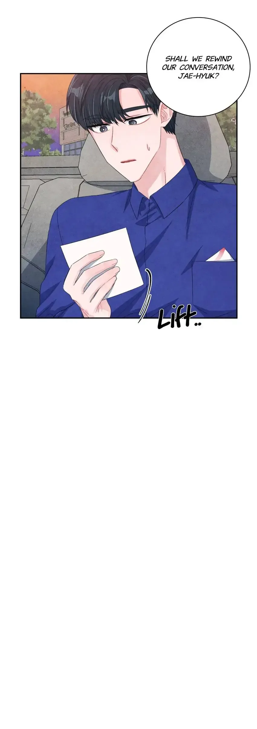 Backstage Kiss Scene Chapter 35 page 3