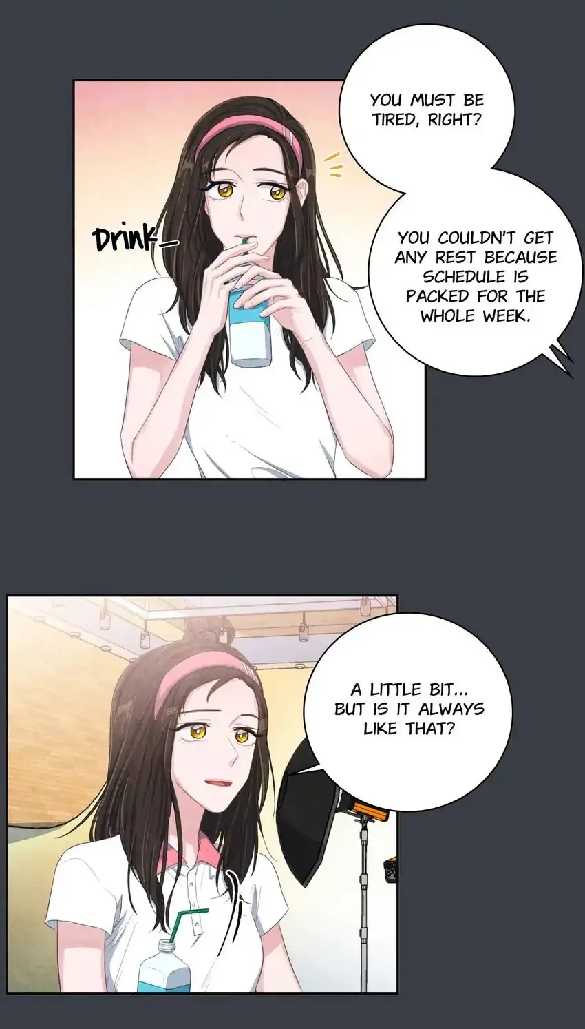 Backstage Kiss Scene Chapter 32 page 9