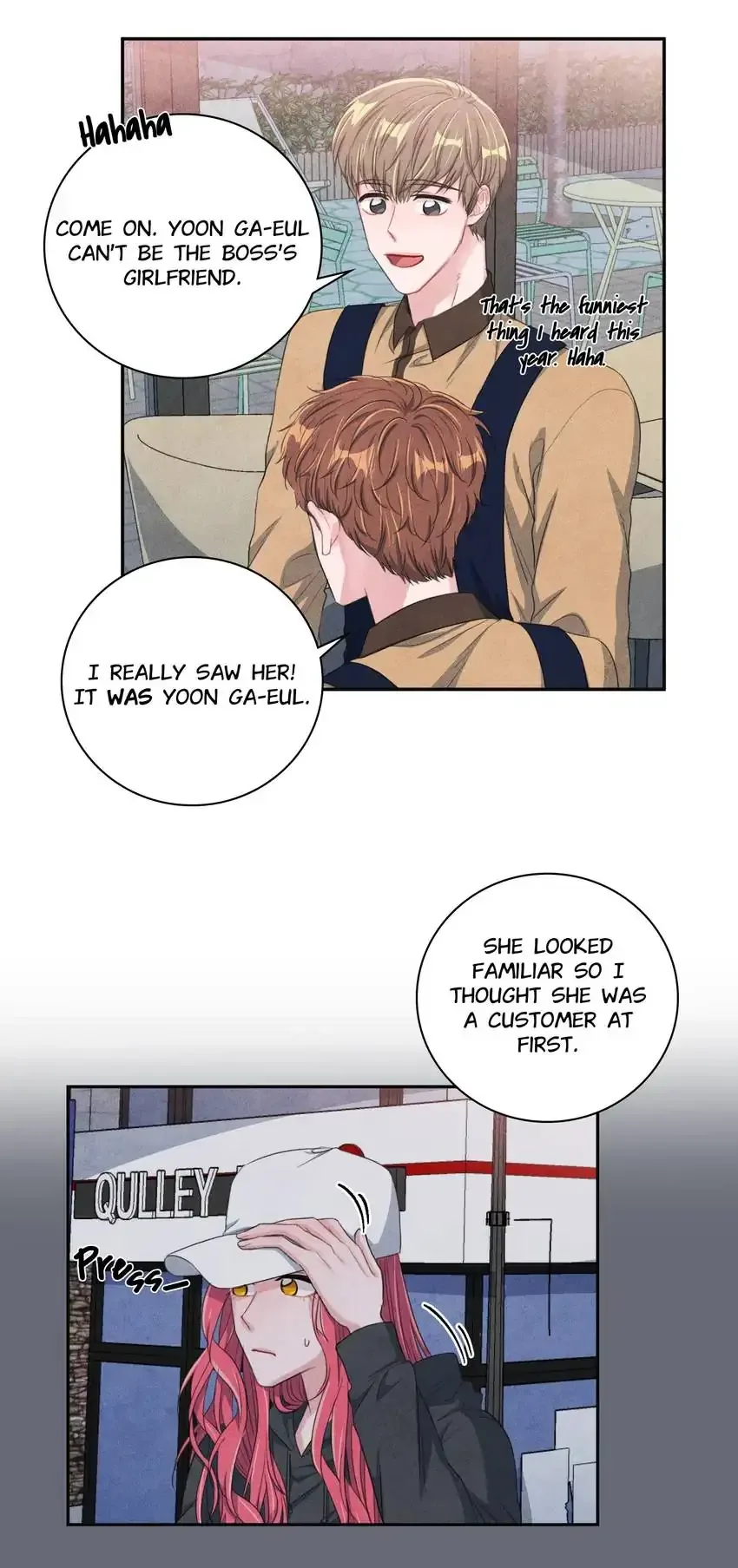 Backstage Kiss Scene Chapter 33 page 15
