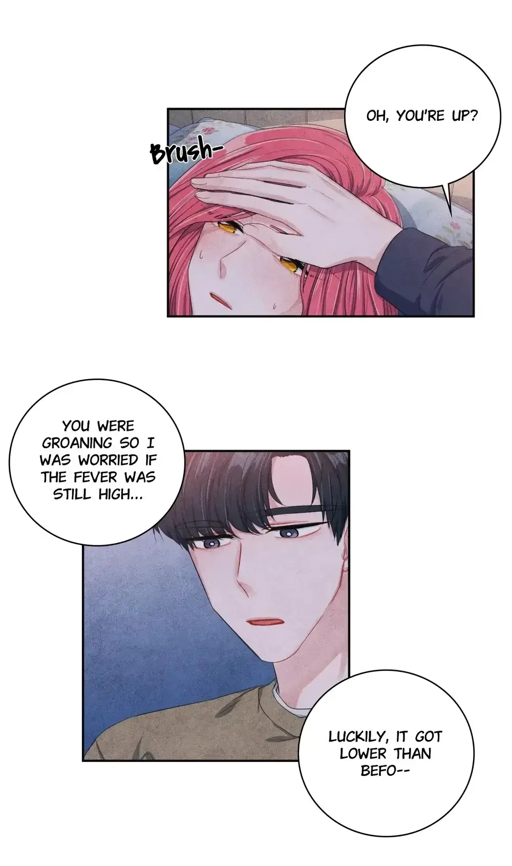 Backstage Kiss Scene Chapter 12 page 20
