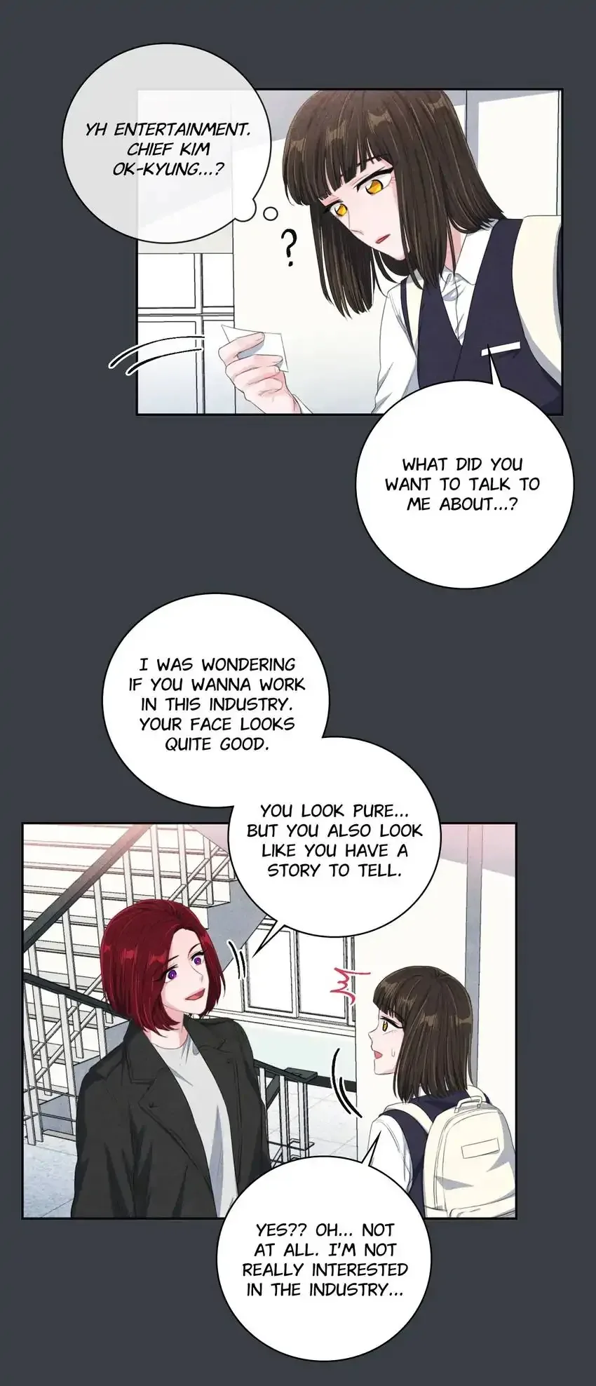 Backstage Kiss Scene Chapter 32 page 4