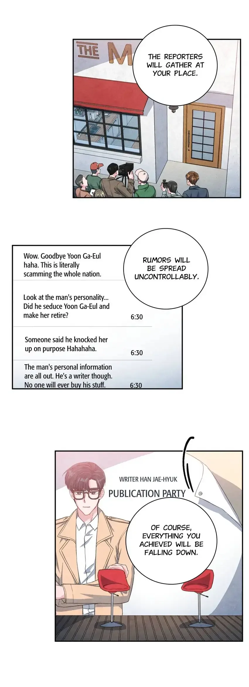 Backstage Kiss Scene Chapter 35 page 5