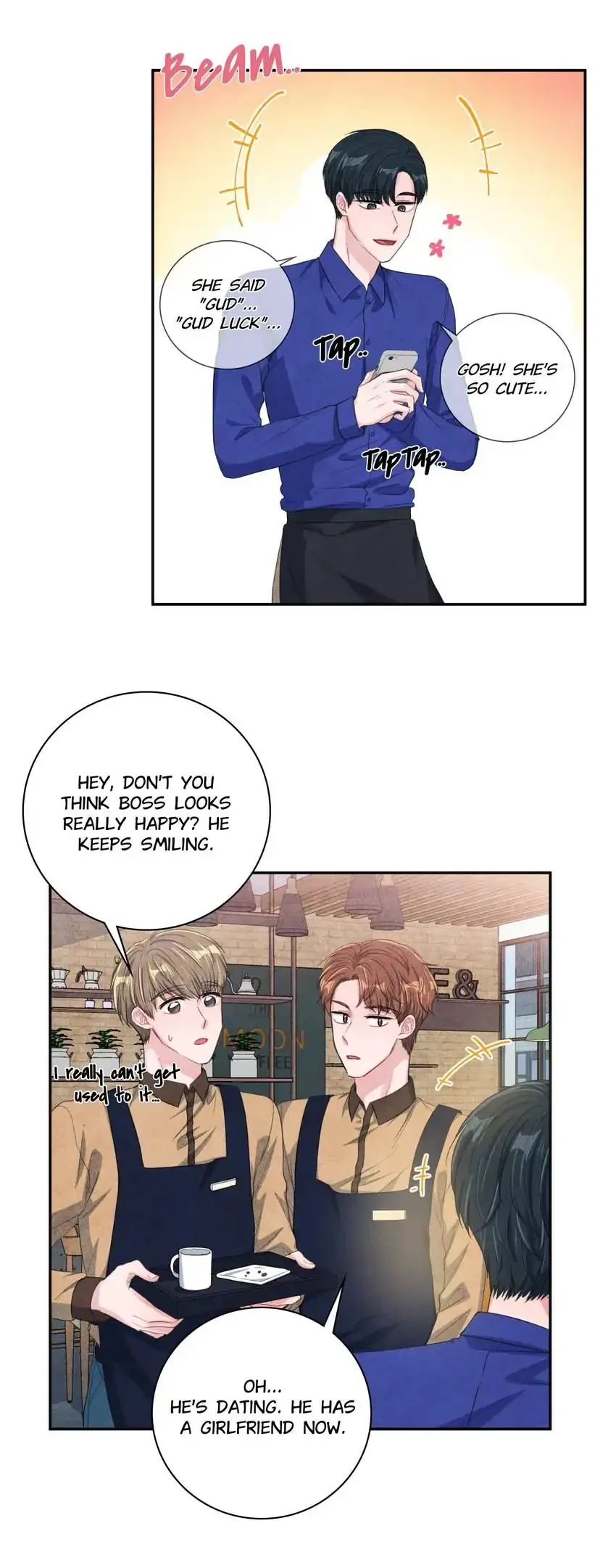 Backstage Kiss Scene Chapter 33 page 12
