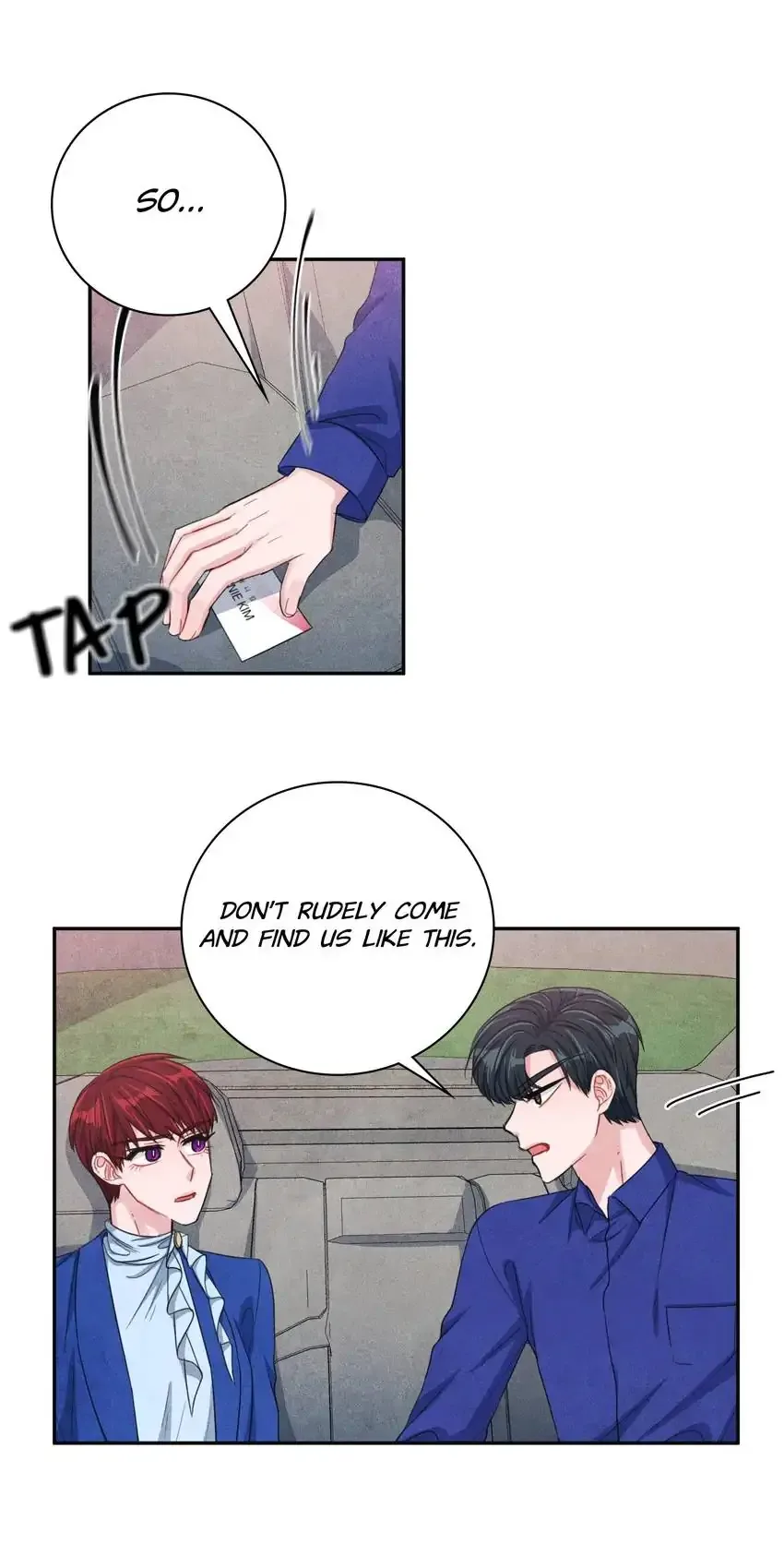 Backstage Kiss Scene Chapter 35 page 10