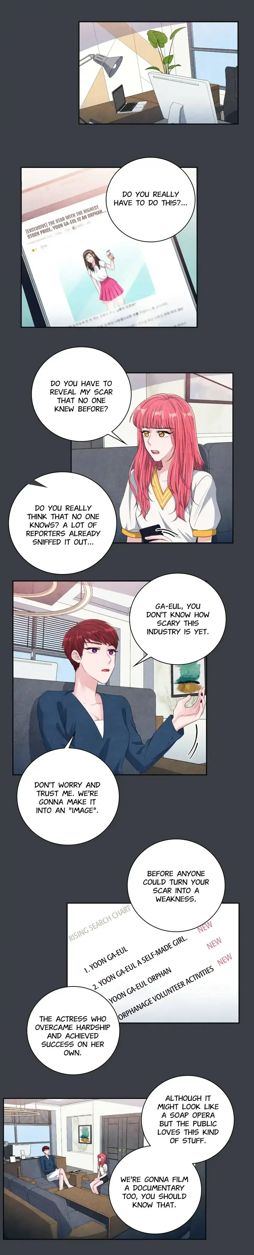 Backstage Kiss Scene Chapter 32 page 18