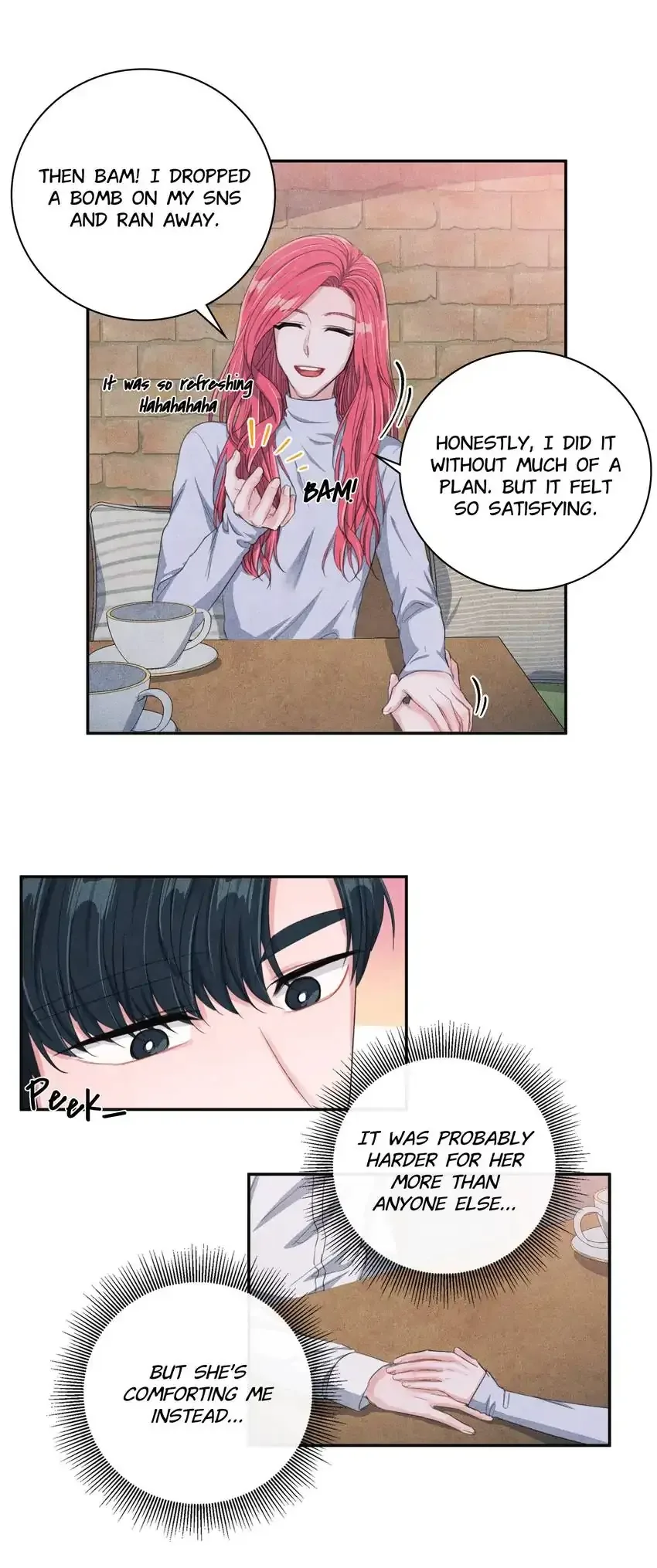 Backstage Kiss Scene Chapter 32 page 27