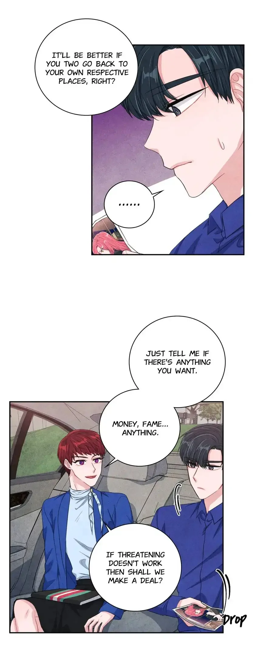 Backstage Kiss Scene Chapter 35 page 7