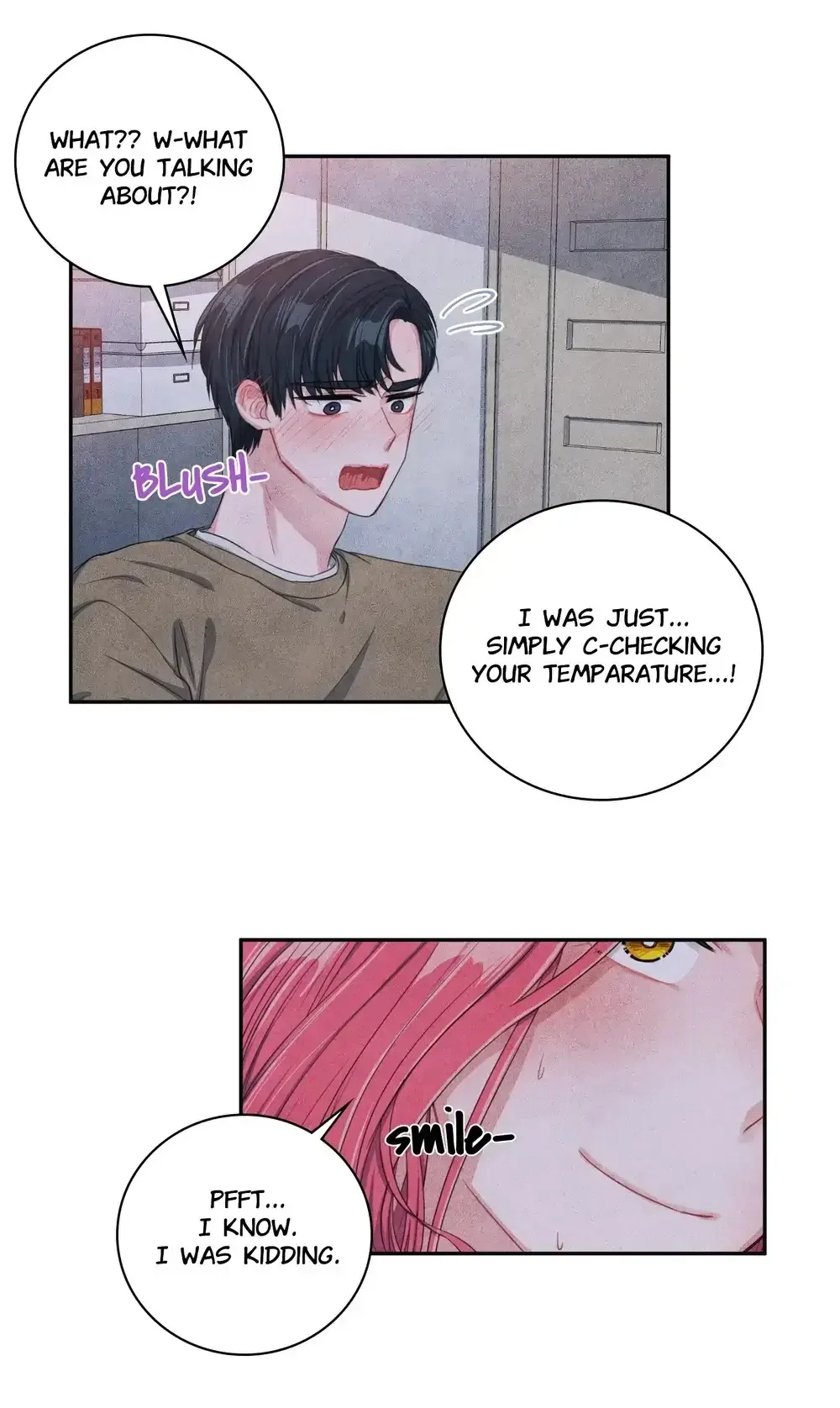 Backstage Kiss Scene Chapter 12 page 22
