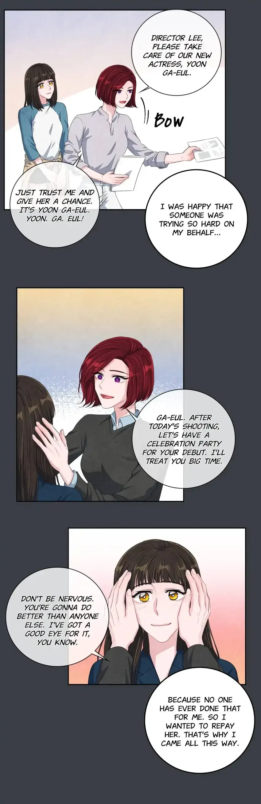 Backstage Kiss Scene Chapter 32 page 22
