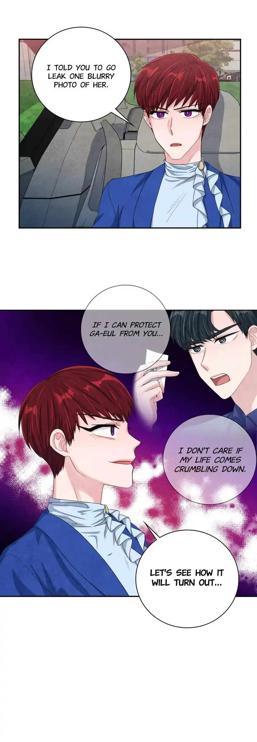 Backstage Kiss Scene Chapter 35 page 14