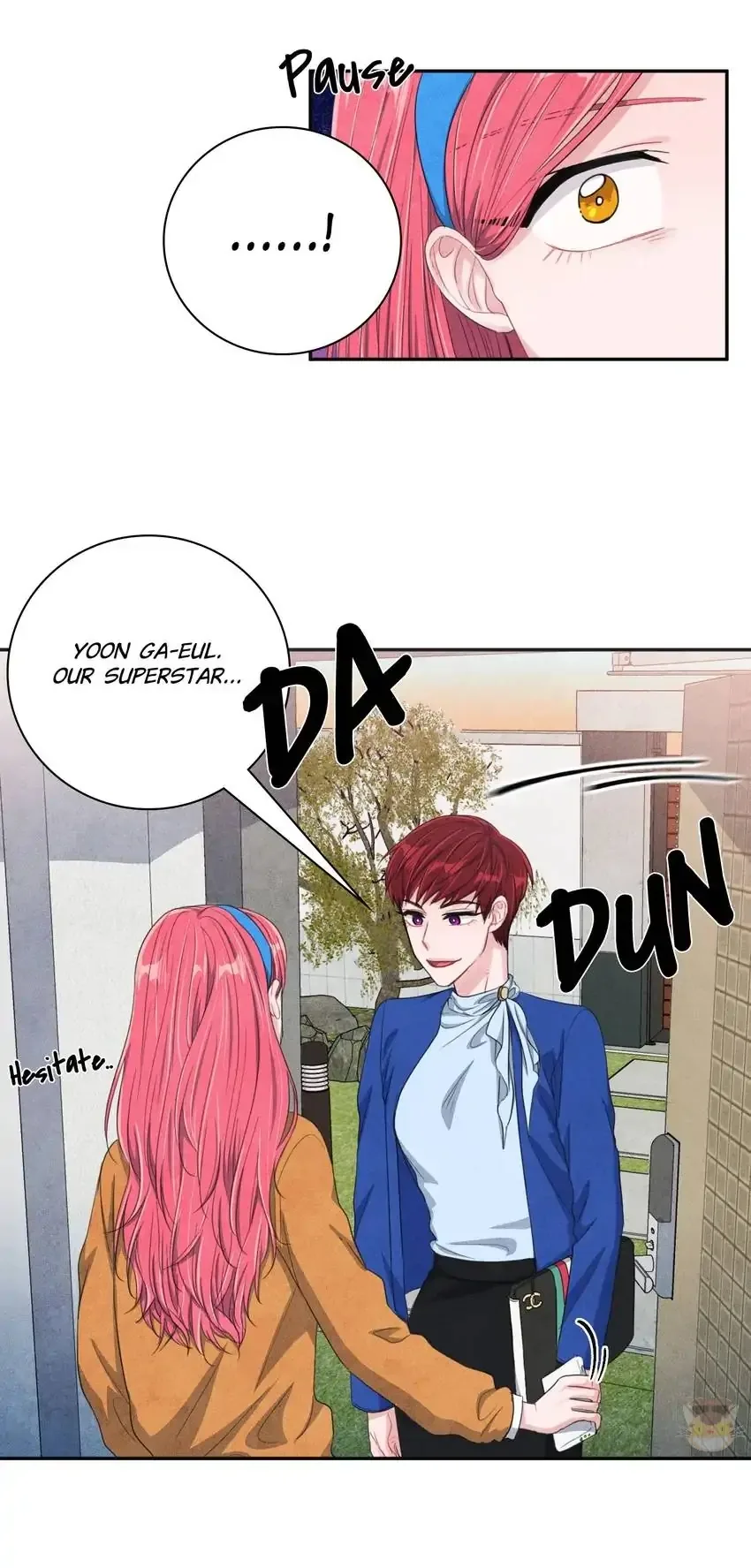 Backstage Kiss Scene Chapter 33 page 34