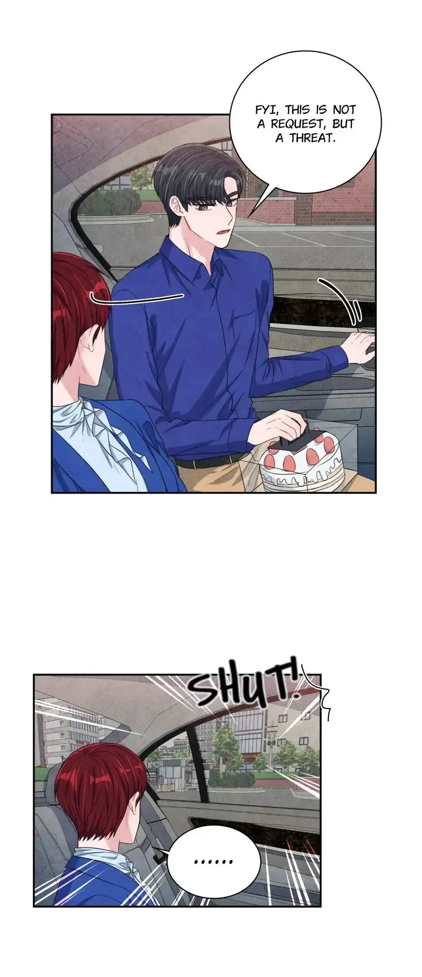 Backstage Kiss Scene Chapter 35 page 11