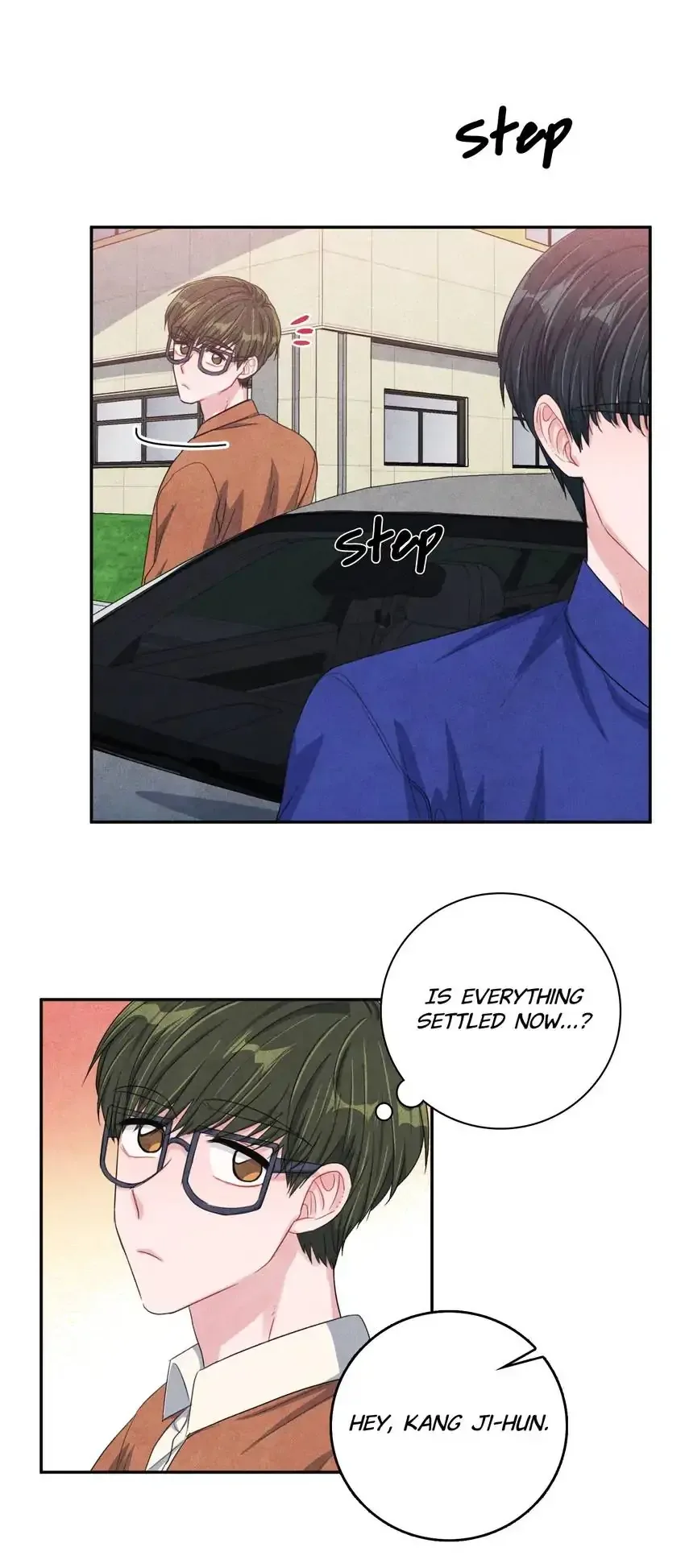 Backstage Kiss Scene Chapter 35 page 12