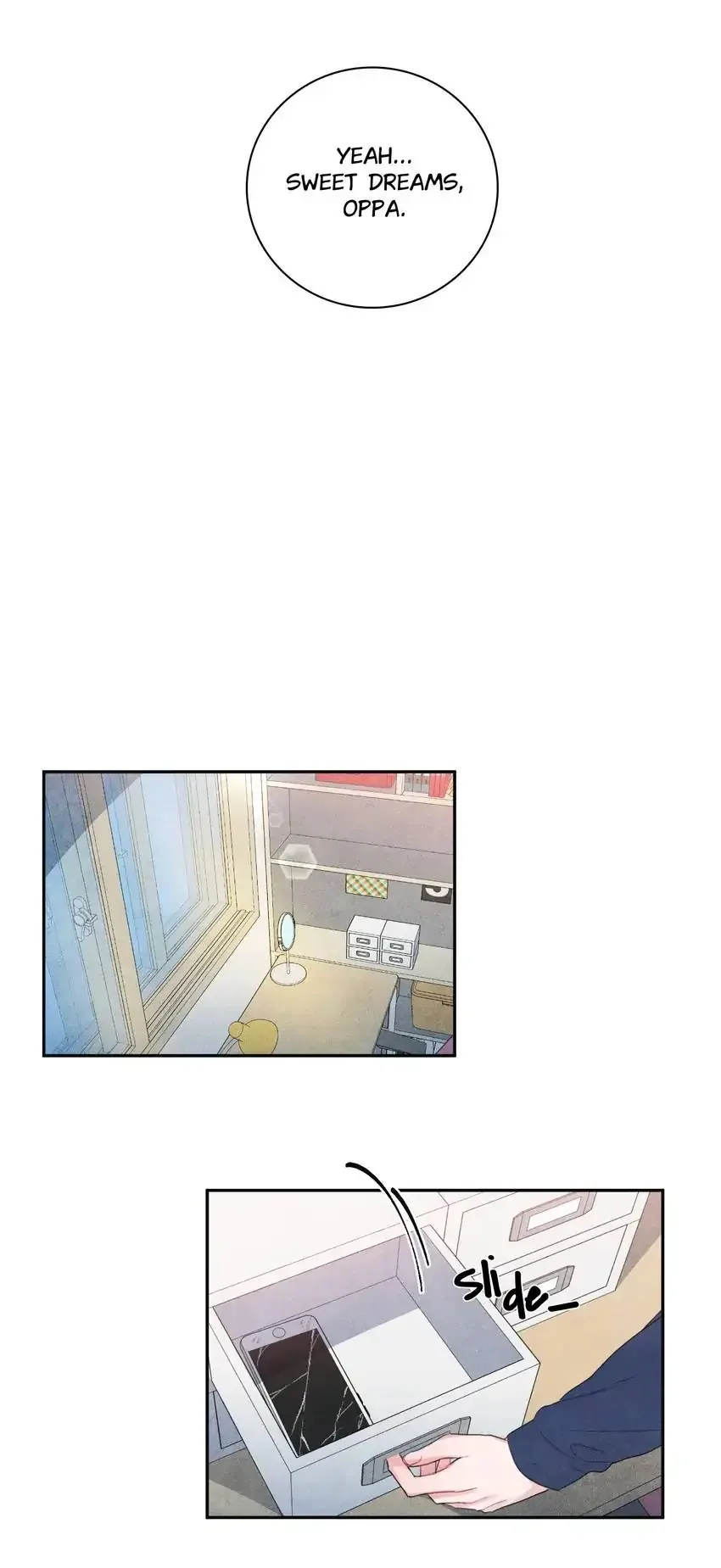 Backstage Kiss Scene Chapter 35 page 21