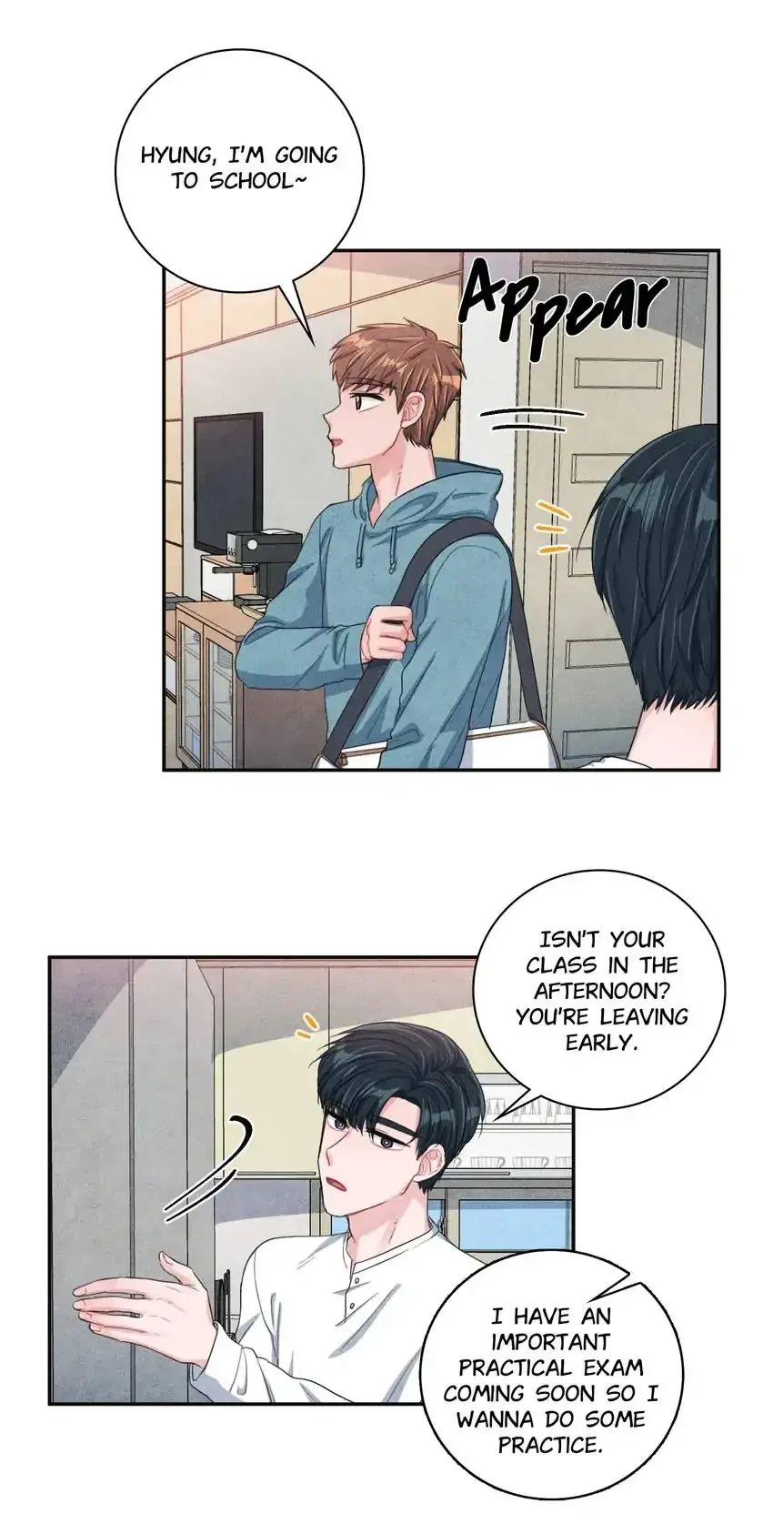 Backstage Kiss Scene Chapter 35 page 24
