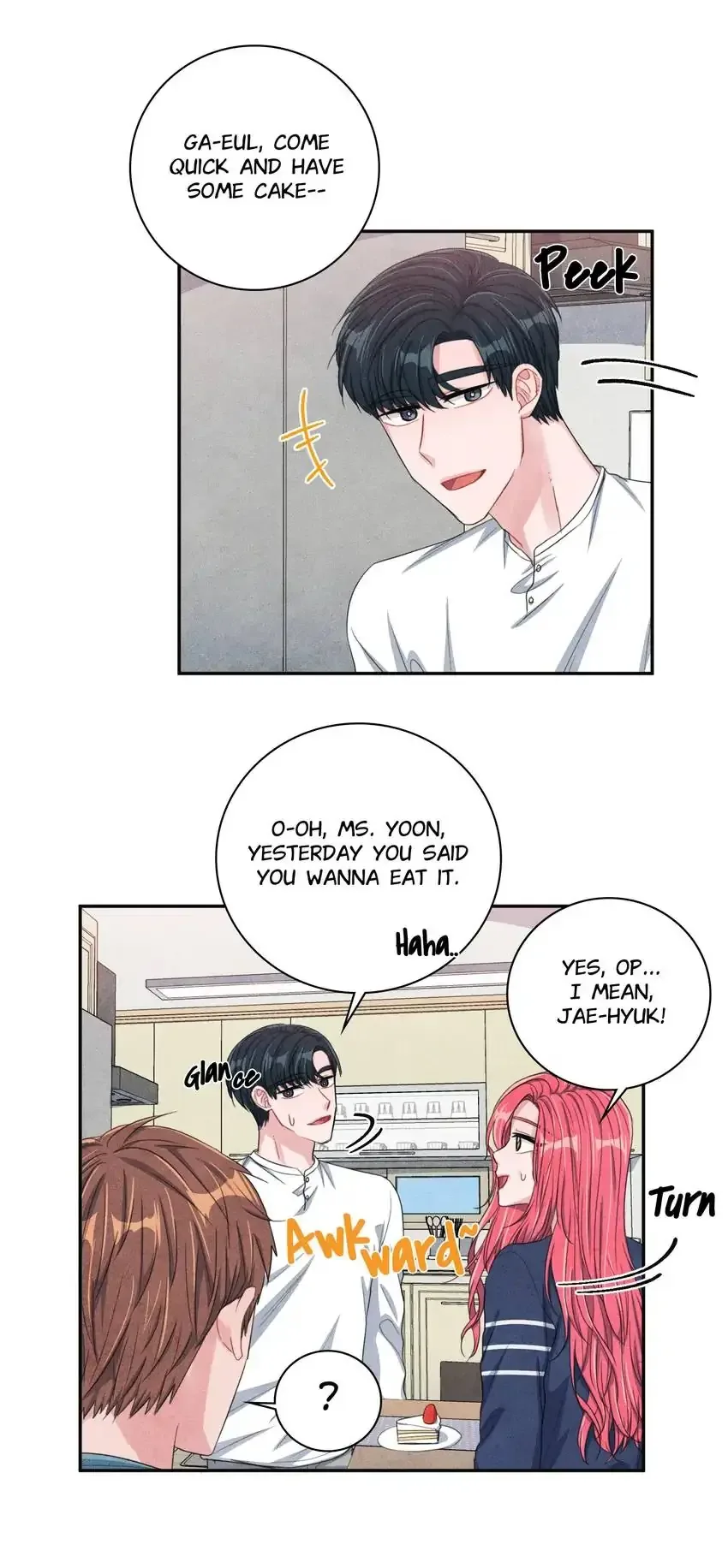 Backstage Kiss Scene Chapter 35 page 26