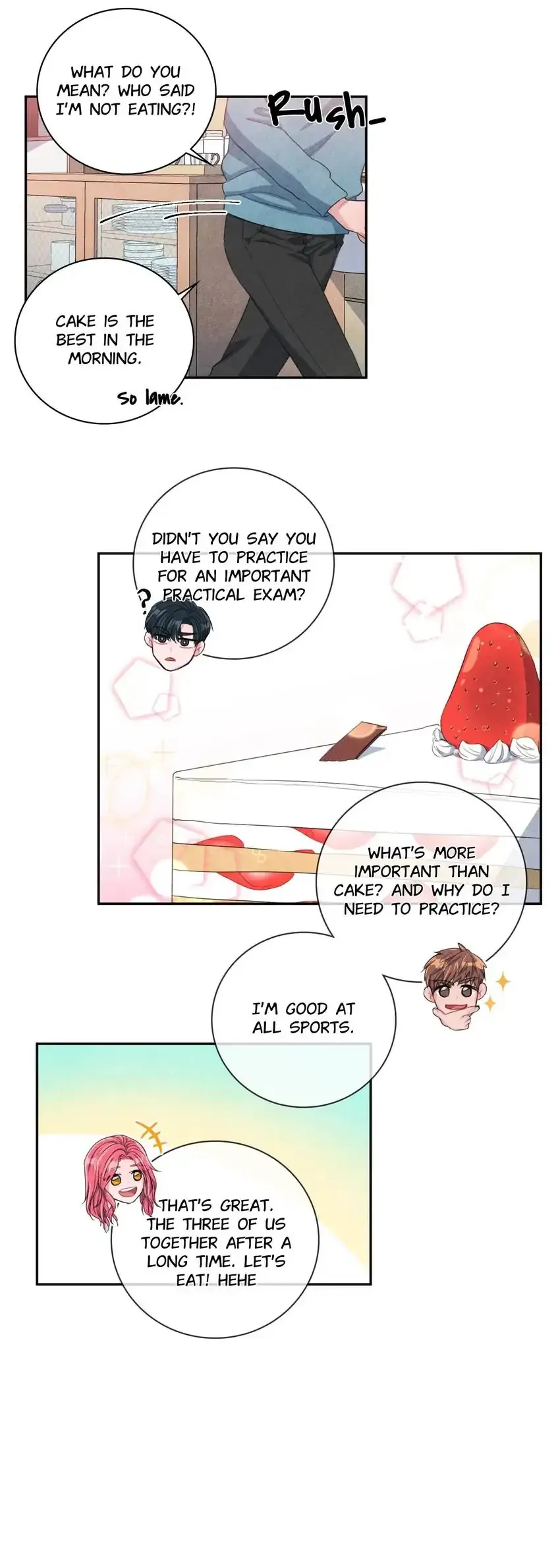 Backstage Kiss Scene Chapter 35 page 28