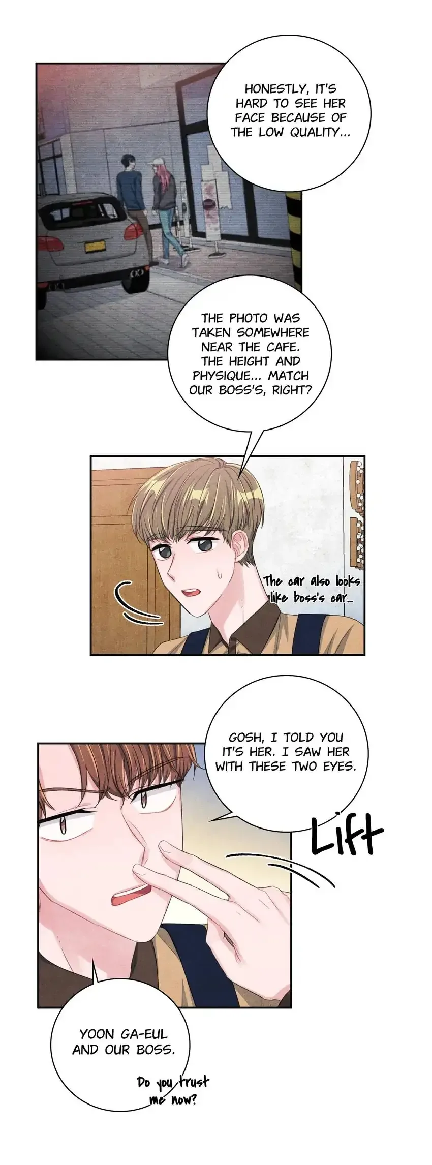 Backstage Kiss Scene Chapter 35 page 30