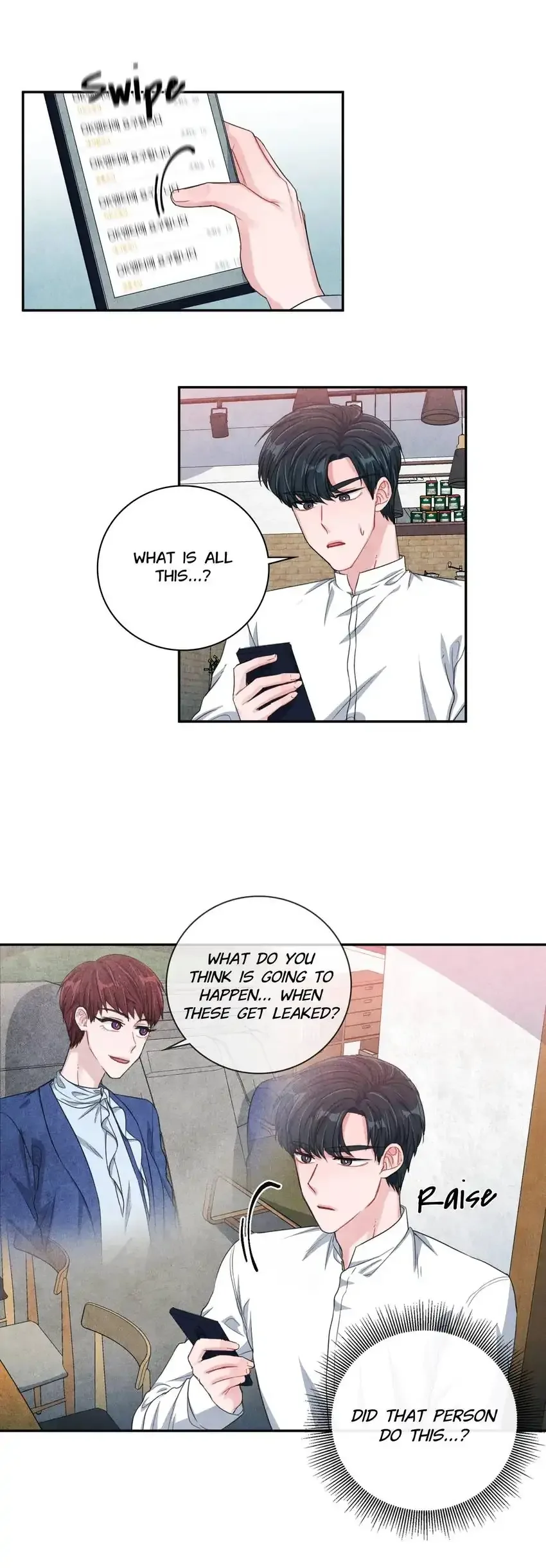 Backstage Kiss Scene Chapter 36 page 4