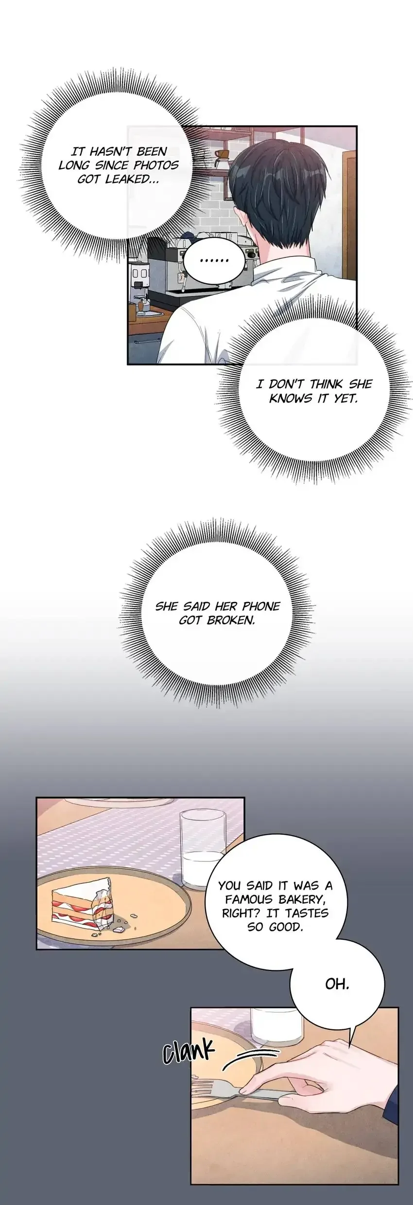 Backstage Kiss Scene Chapter 36 page 6