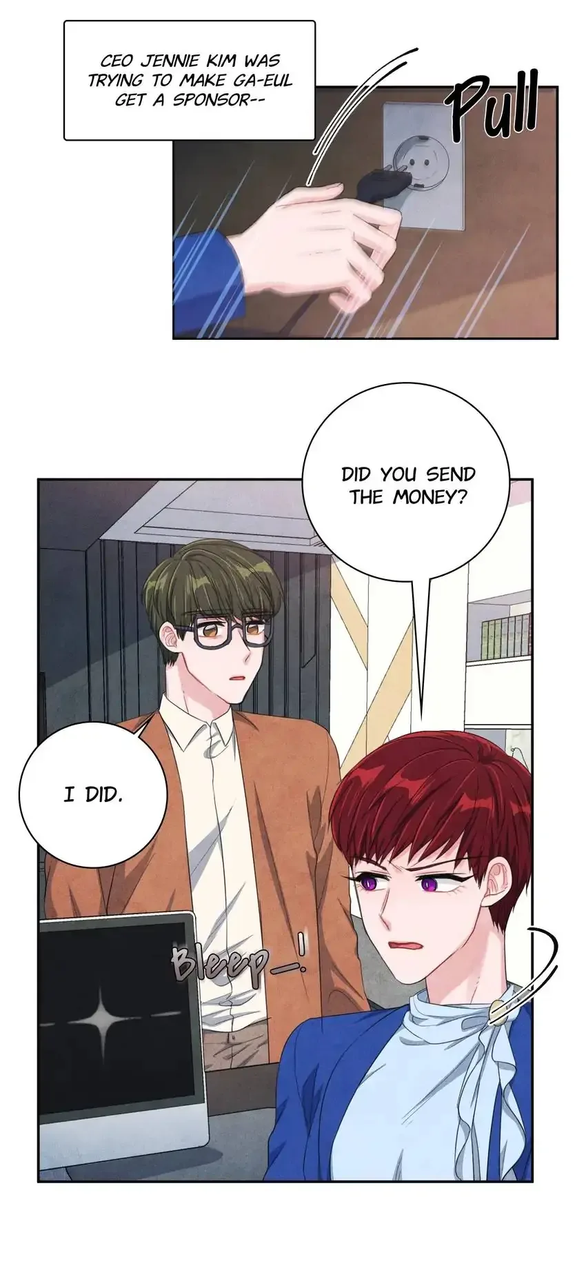 Backstage Kiss Scene Chapter 34 page 3