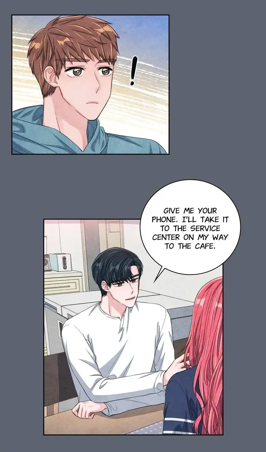 Backstage Kiss Scene Chapter 36 page 8