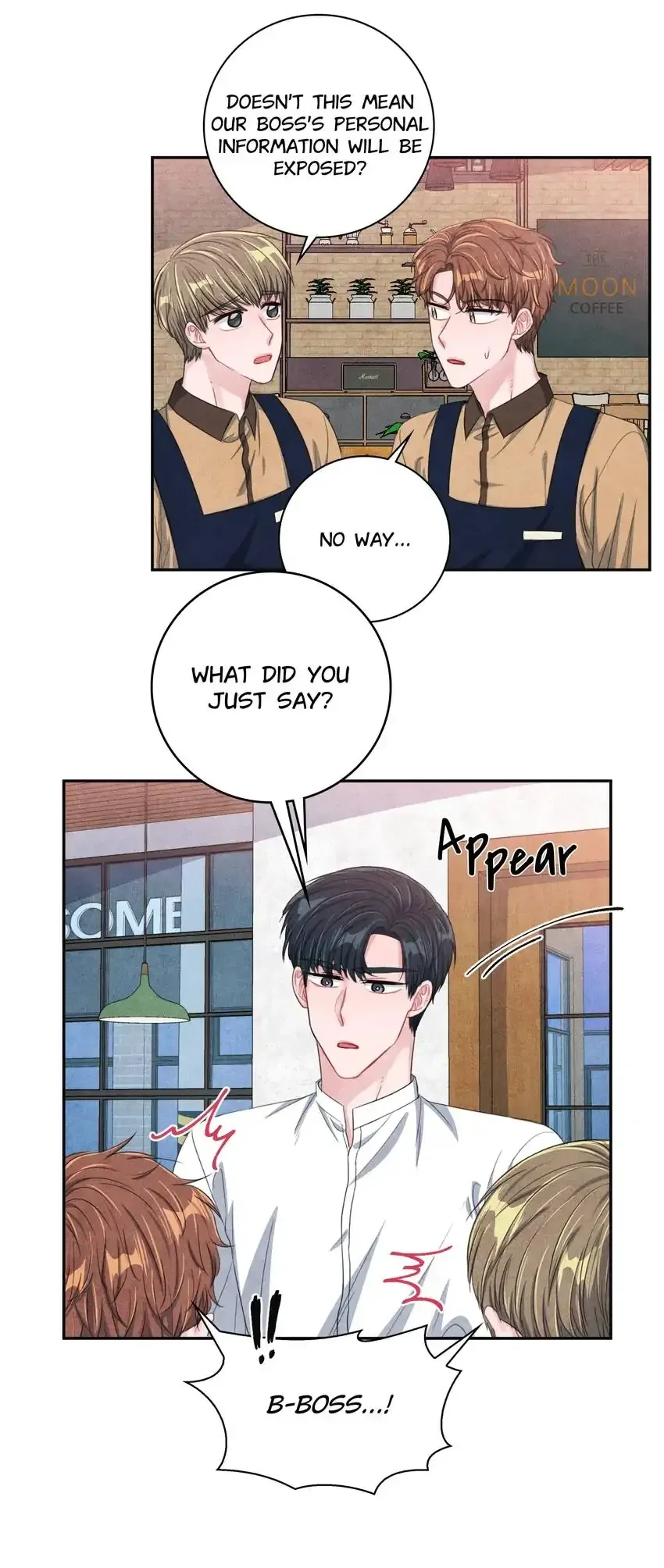 Backstage Kiss Scene Chapter 35 page 32