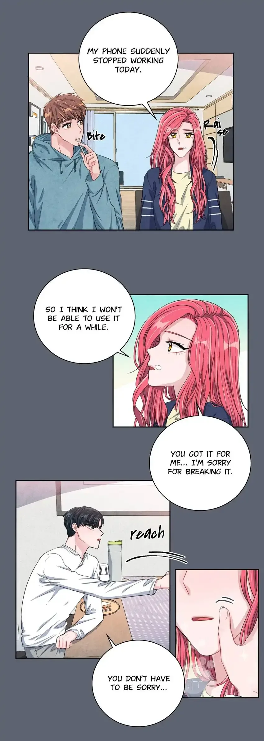 Backstage Kiss Scene Chapter 36 page 7