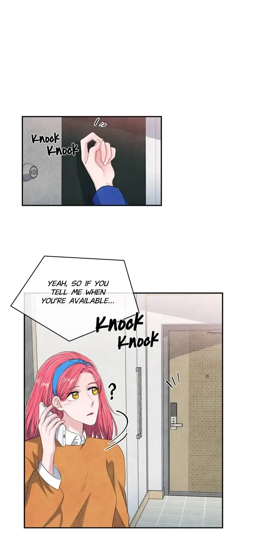 Backstage Kiss Scene Chapter 34 page 7