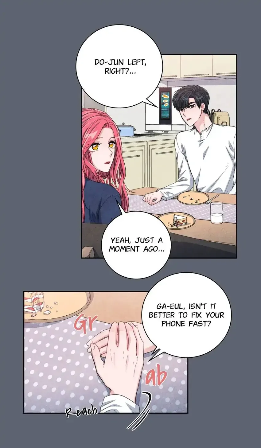 Backstage Kiss Scene Chapter 36 page 12