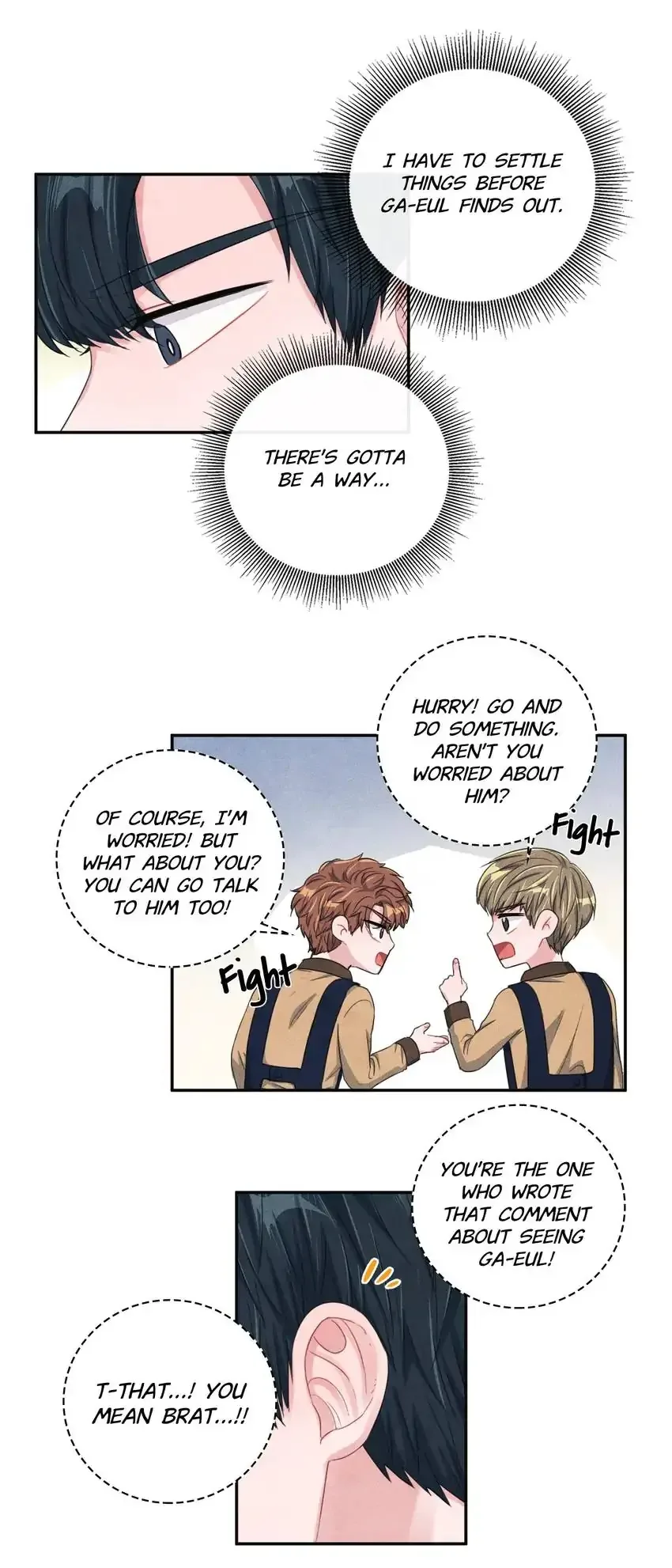 Backstage Kiss Scene Chapter 36 page 15