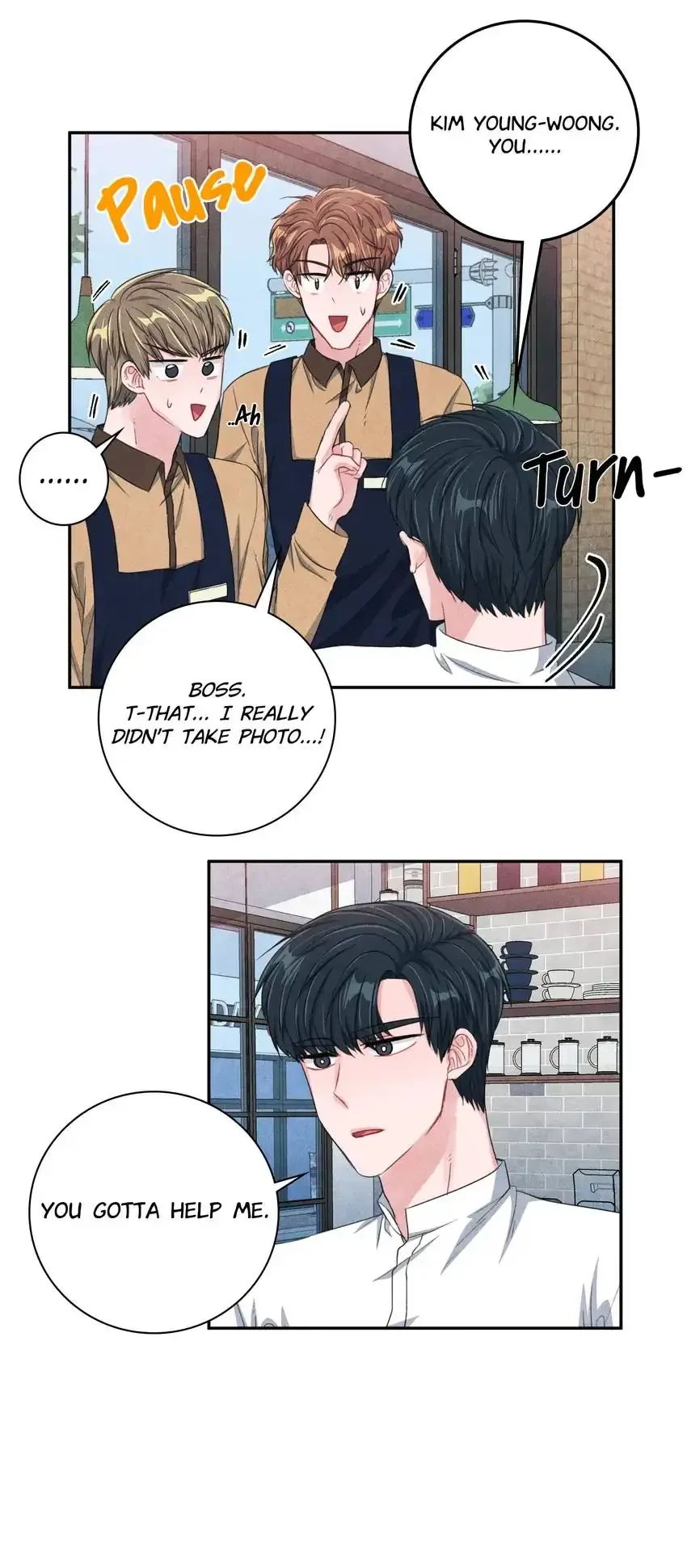 Backstage Kiss Scene Chapter 36 page 16