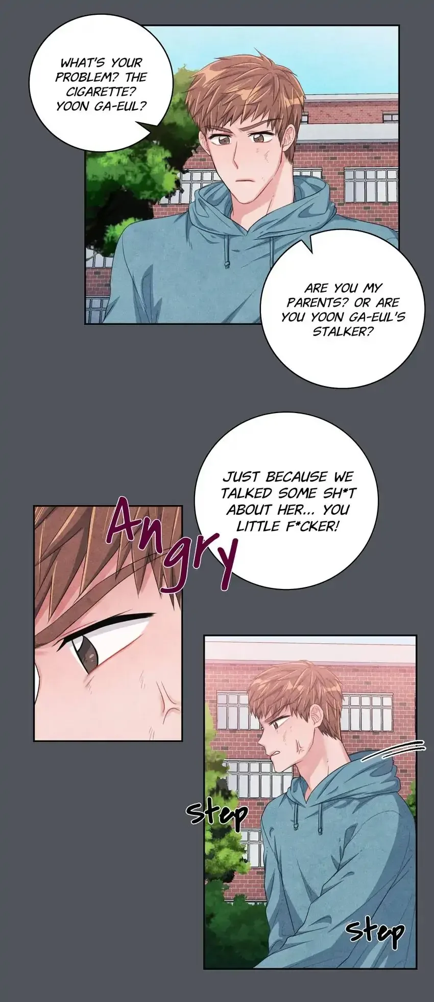 Backstage Kiss Scene Chapter 37 page 12